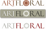 Logo Design by LUSH GRAPHIX for art floral | Design: #25645