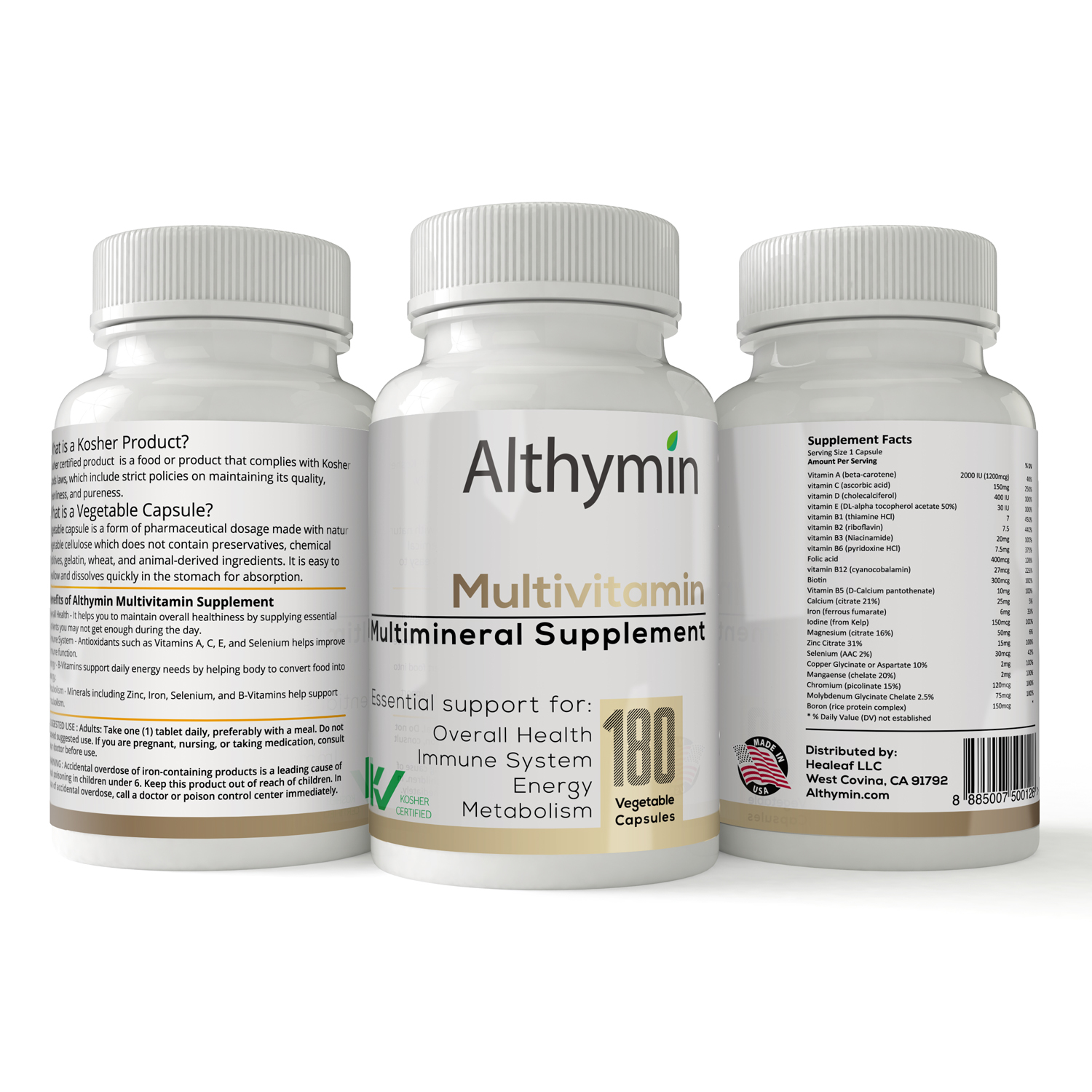 Label Design by Shark1 for Healeaf LLC | Design #11646134