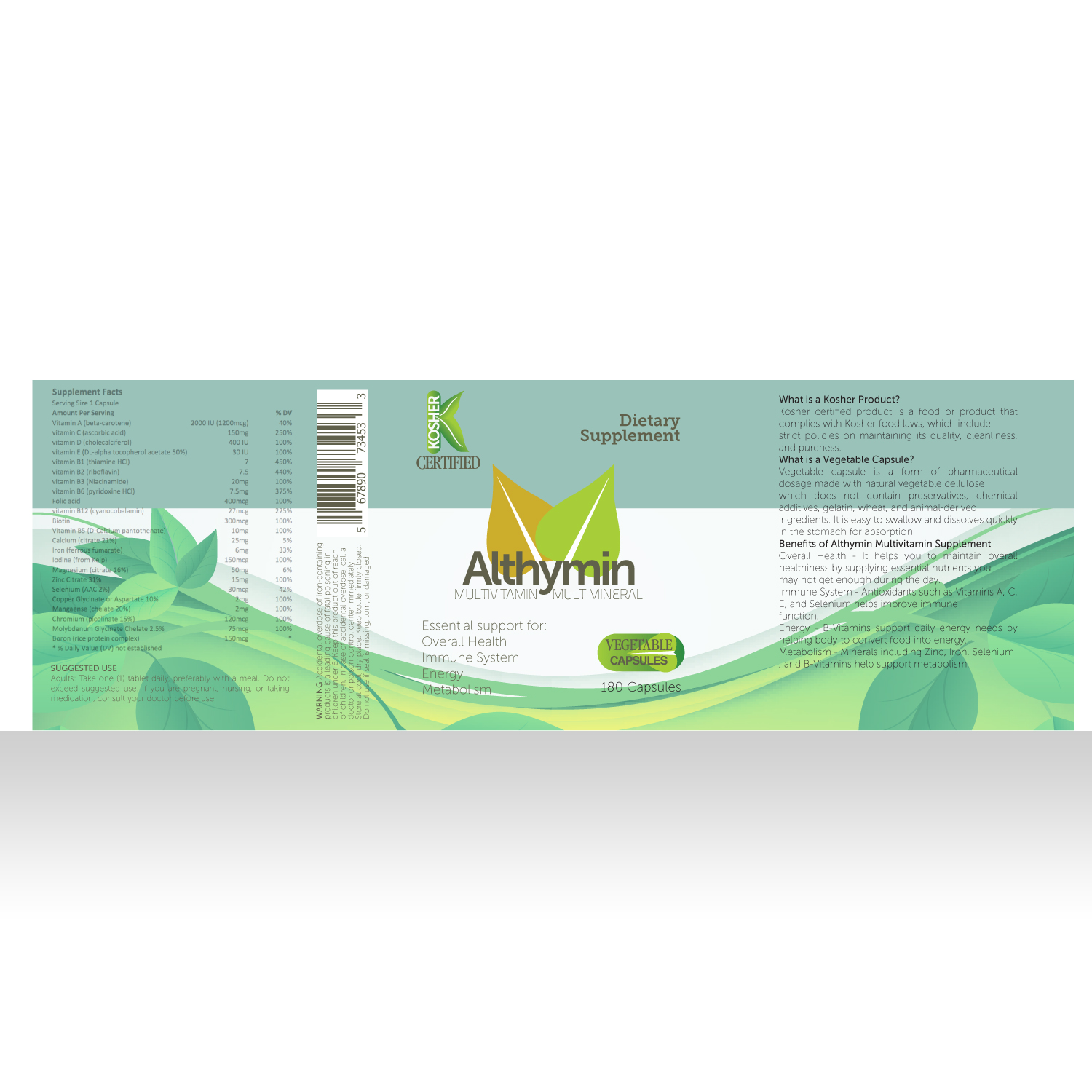 Label Design by WholeBranding® for Healeaf LLC | Design #11656220