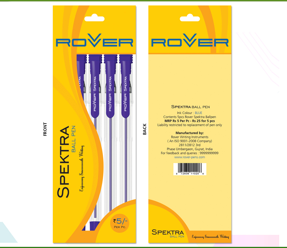 Packaging Design by AditiArts for Rover Writing Instruments | Design #11813148