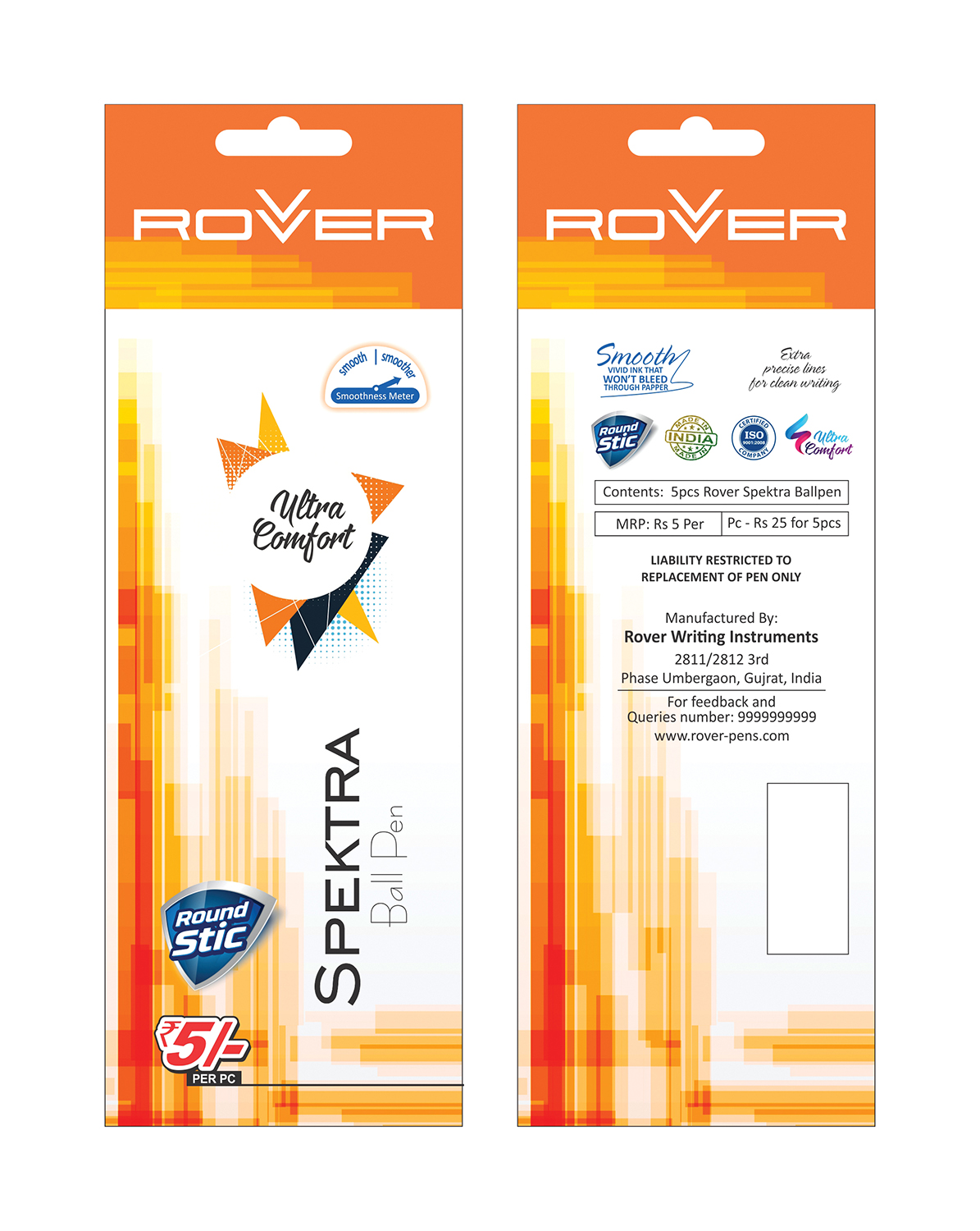 Elegant, Serious, Manufacture Packaging Design for Rover Writing ...
