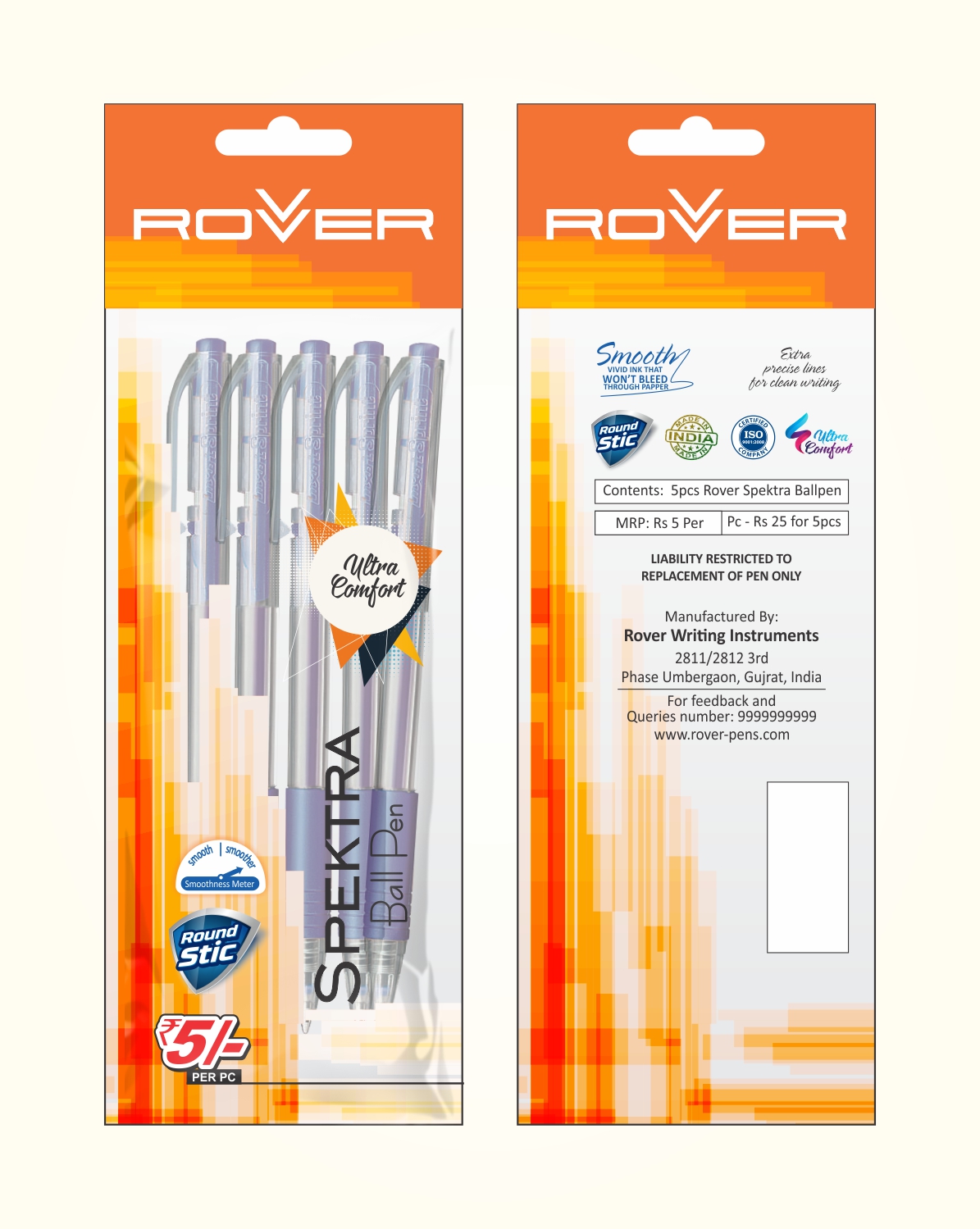 Verpackungs-Design von Vishal Vishwakarma  für Rover Writing Instruments | Design #11763241