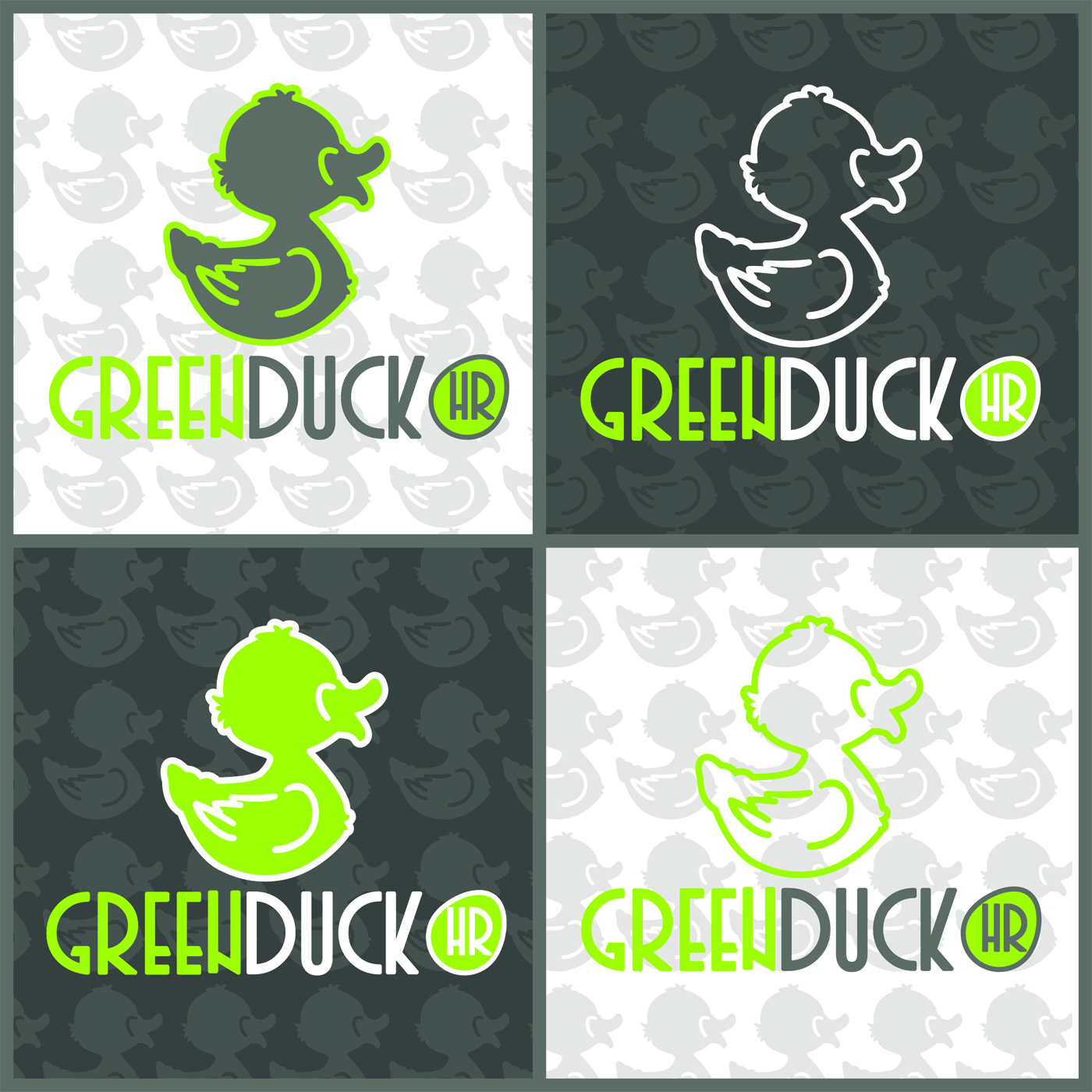 Logo Design by na for Green Duck HR | Design #11652525