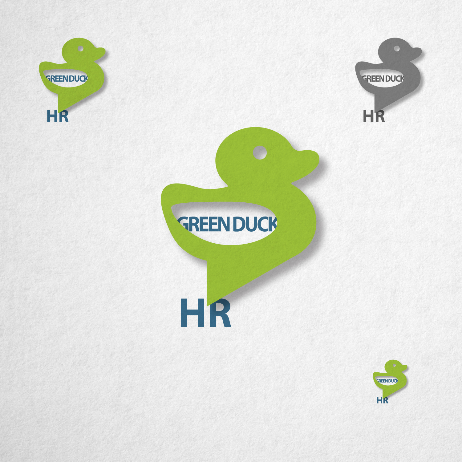 Logo Design by WholeBranding® for Green Duck HR | Design #11684356