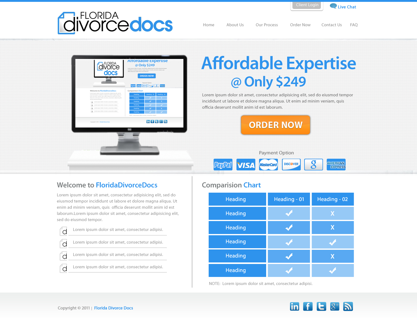 Web Design by J. Chaturvedi for this project | Design #492805