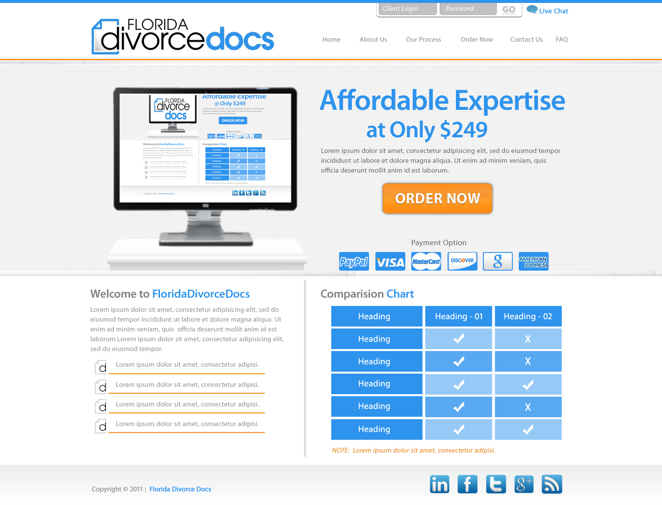 Web Design by J. Chaturvedi for this project | Design #493001