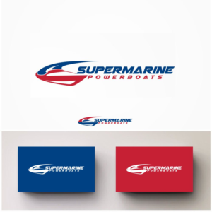 Supermarine Powerboats | Logo Design by south door