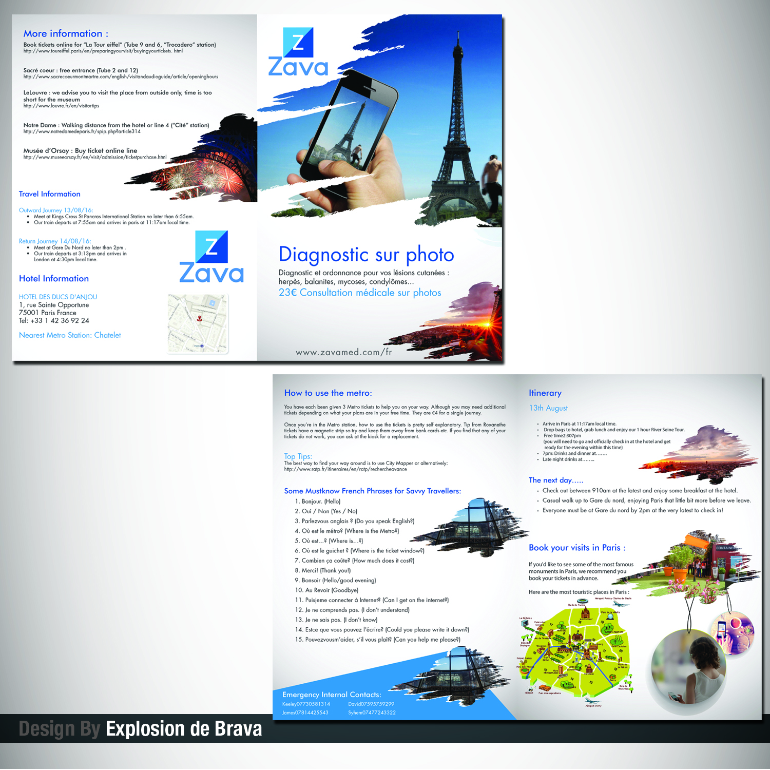 Brochure Design by BHAMQR for DrEd | Design #11653698