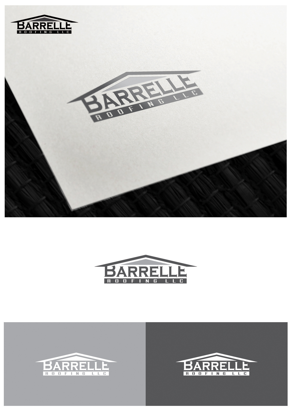 Logo-Design von goranvisnjic82 für Barrelle Roofing | Design #11654163