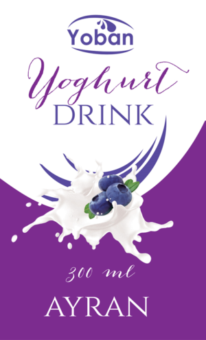 Yoban bottle Label (Yoghurt drink) | Packaging Design by gooddesign