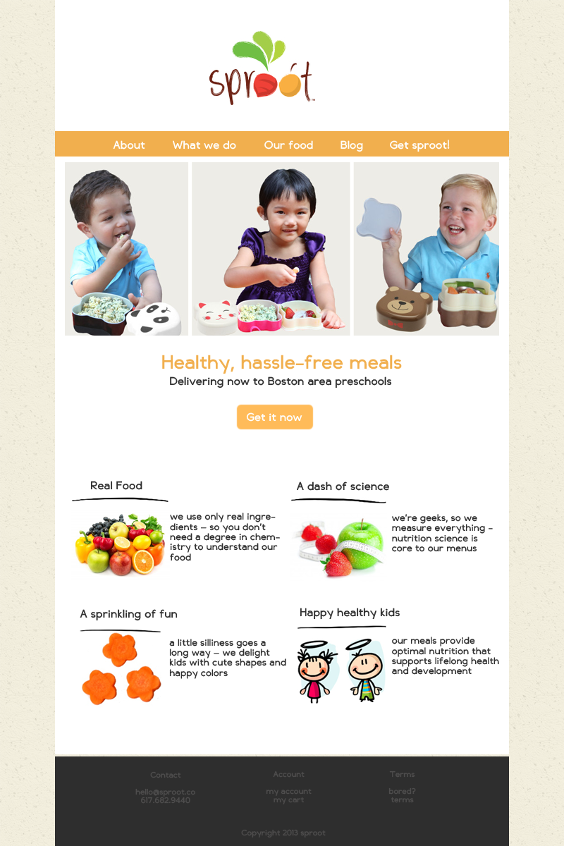Web Design by SandWraith for Sproot | Design #2374046
