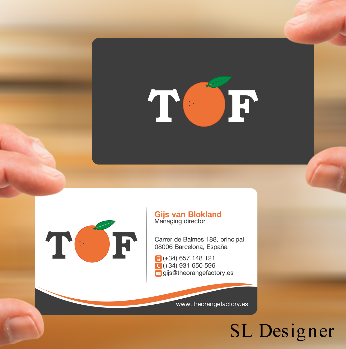 Business Card Design by SL Designer for this project | Design #11647561