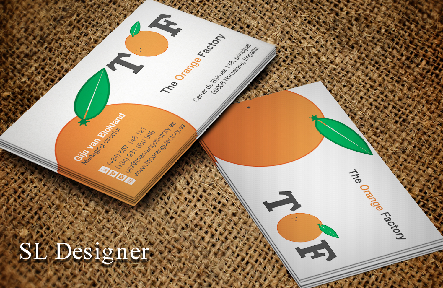 Diseño de Tarjeta de Presentación por SL Designer para este proyecto | Diseño #11647581