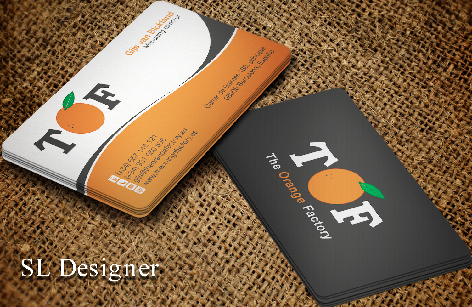 Business Card Design by SL Designer for this project | Design #11647589