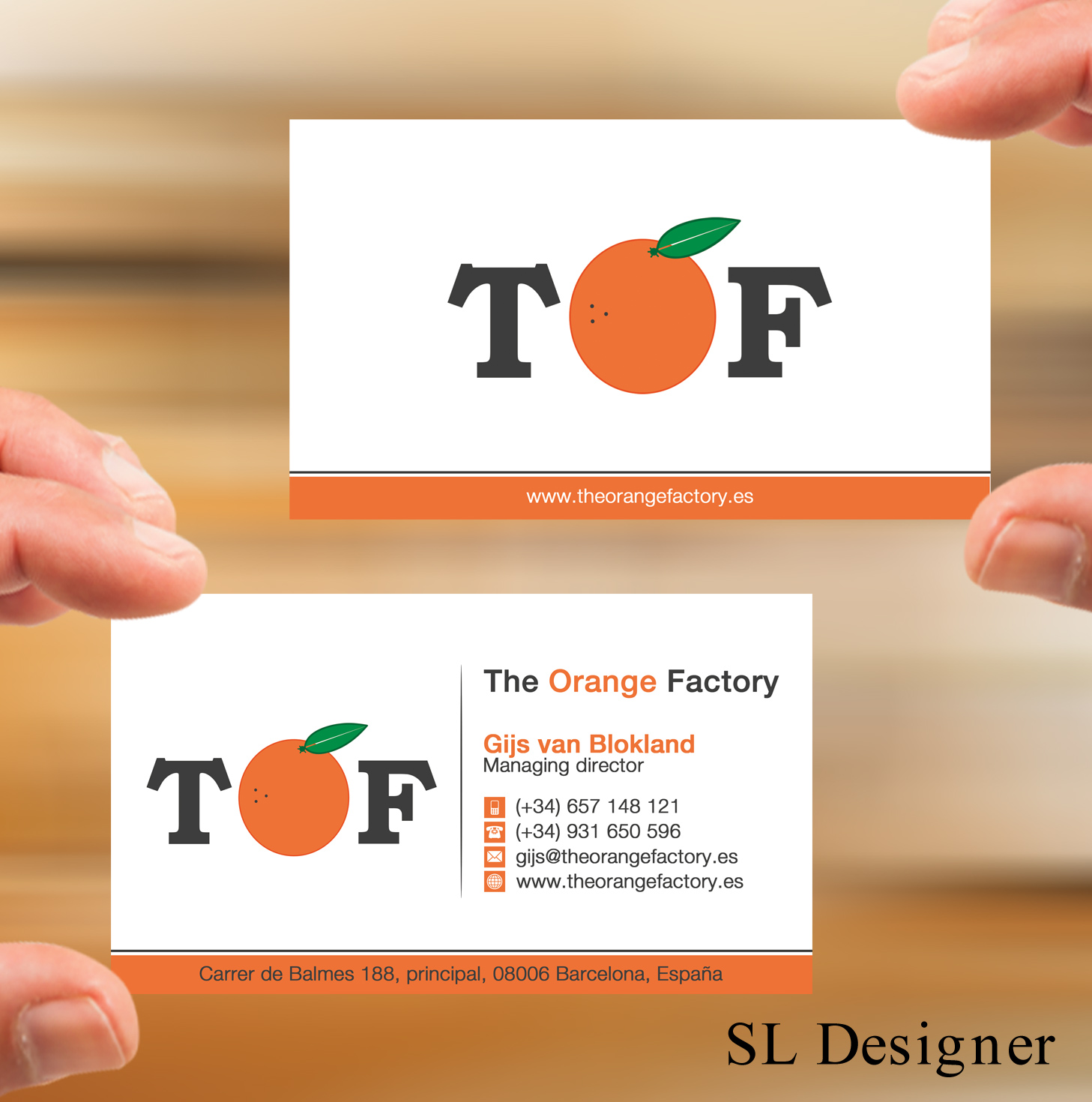 Business Card Design by SL Designer for this project | Design #11647616