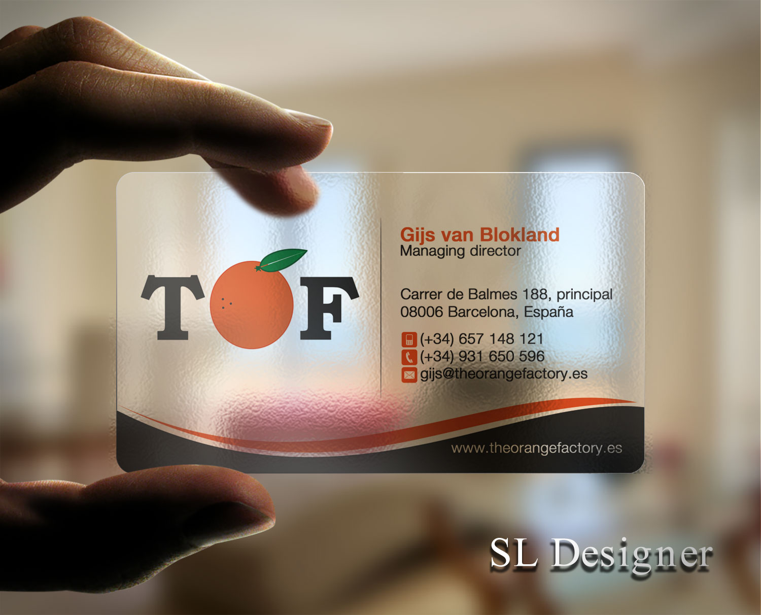 Diseño de Tarjeta de Presentación por SL Designer para este proyecto | Diseño #11647682