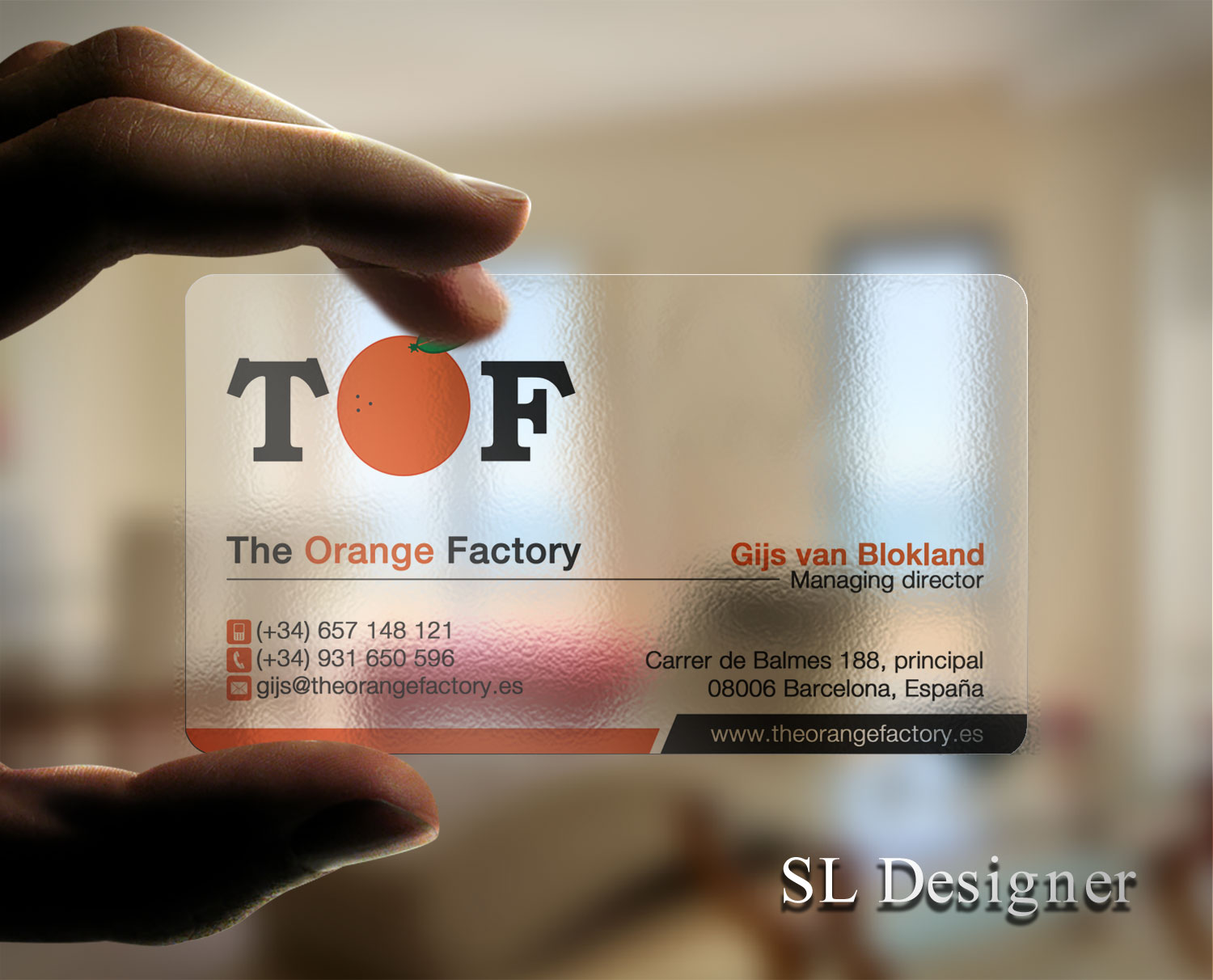 Business Card Design by SL Designer for this project | Design #11647684