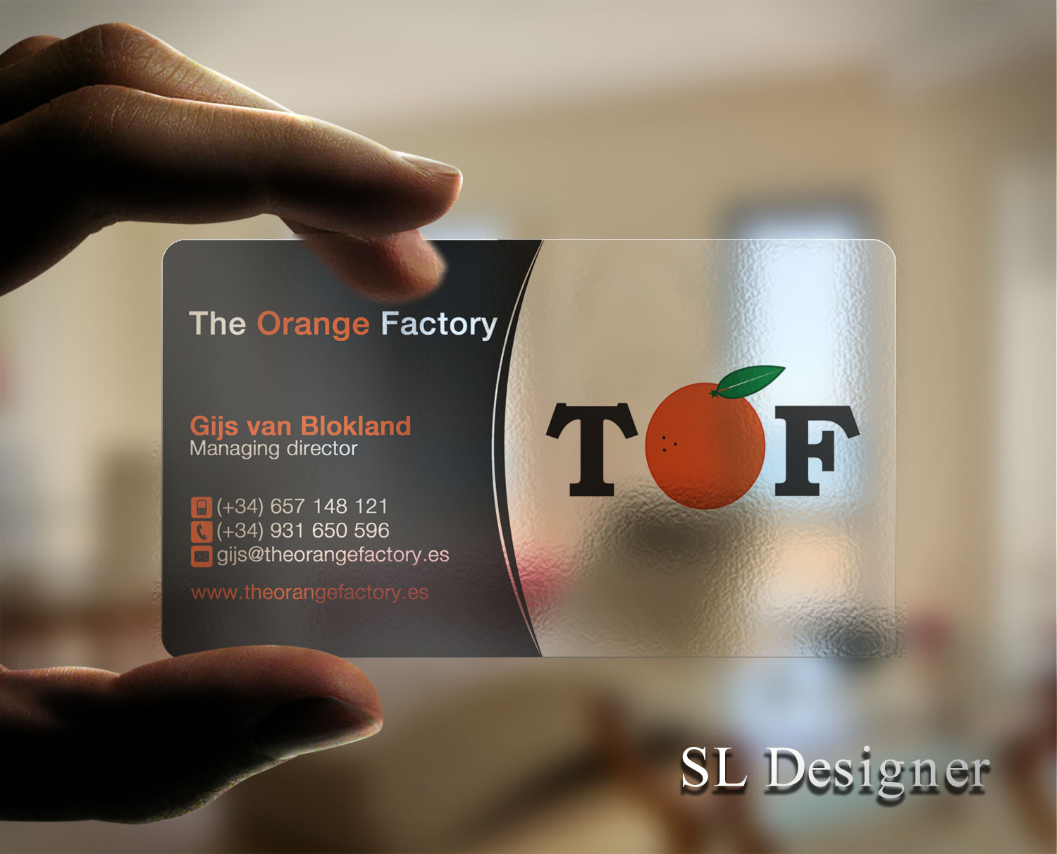 Business Card Design by SL Designer for this project | Design #11650378