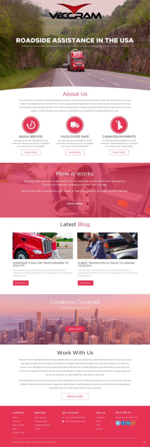 Web Design by pb for VECCRAM | Design: #11651840