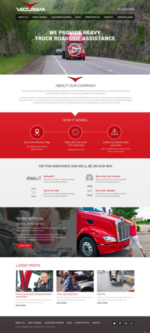 Web Design by pb for VECCRAM | Design: #11651841