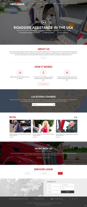Web Design by pb for VECCRAM | Design: #11651842