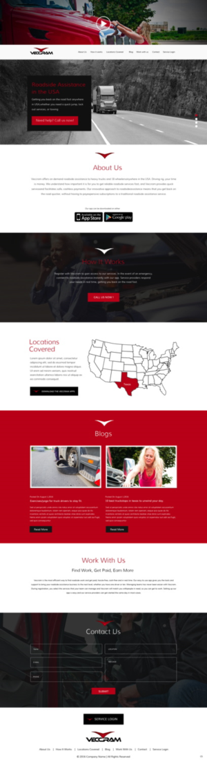 Web Design by pb for VECCRAM | Design: #11652467