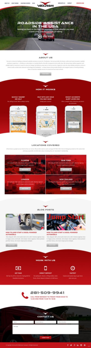 Web Design by pb for VECCRAM | Design: #11665123