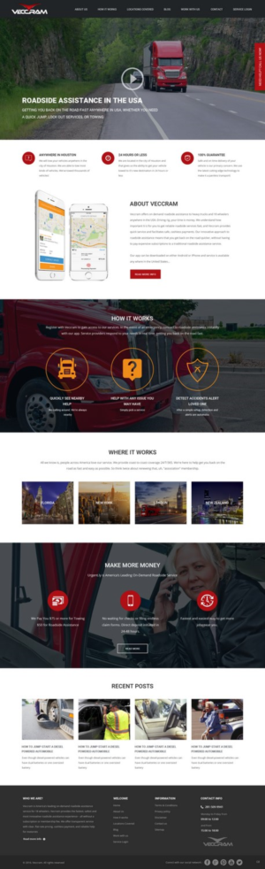 Web Design by pb for VECCRAM | Design: #11665124