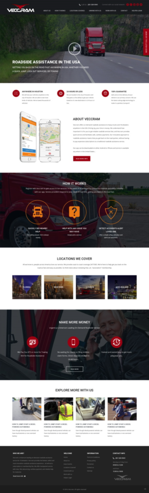Web Design by pb for VECCRAM | Design: #11707503