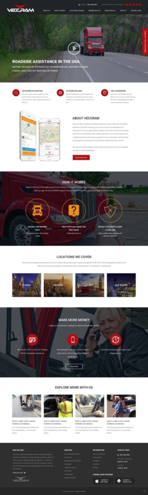 Web Design by pb for VECCRAM | Design: #11739198
