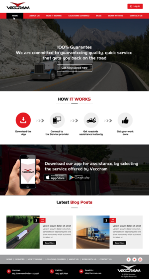 Web Design by Sbss for VECCRAM | Design: #11673144