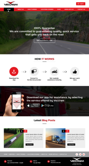 Web Design by Sbss for VECCRAM | Design: #11673145