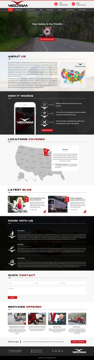 Web Design by Sbss for VECCRAM | Design: #11674575