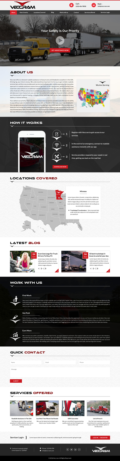 Web-Design von Sbss für VECCRAM | Design #11674577