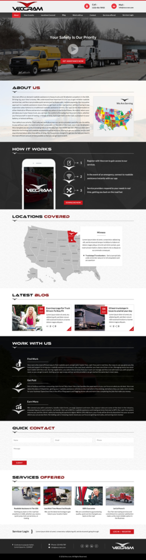 Web Design by Sbss for VECCRAM | Design: #11674577