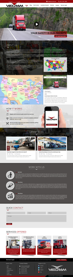 Web Design by Sbss for VECCRAM | Design: #11674586