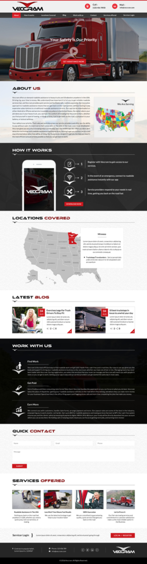 Web Design by Sbss for VECCRAM | Design: #11677931
