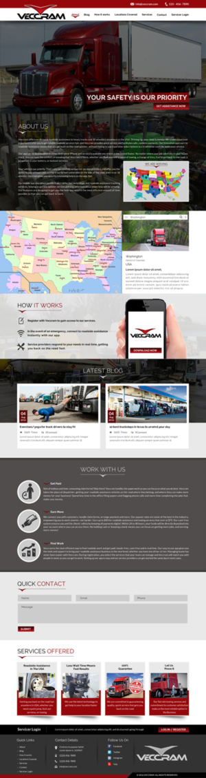 Web Design by Sbss for VECCRAM | Design: #11677932