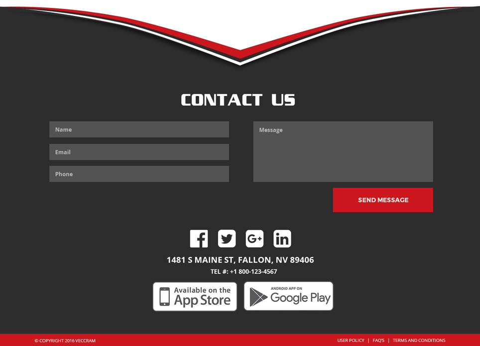 Diseño Web por jeckx2 para VECCRAM | Diseño #11703094