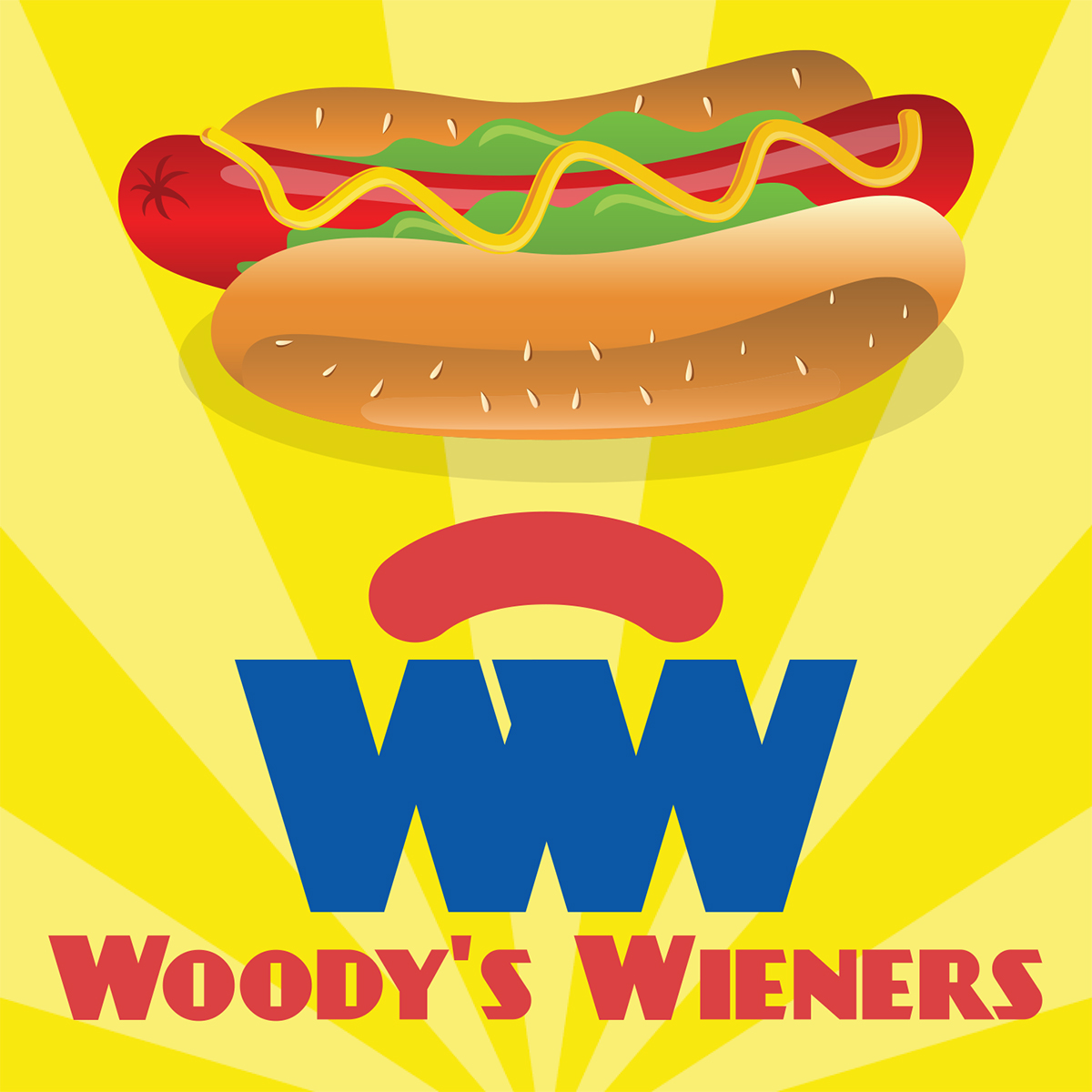 Design de Logo par Venus L. Penaflor pour Woody's Wieners | Design #11682551