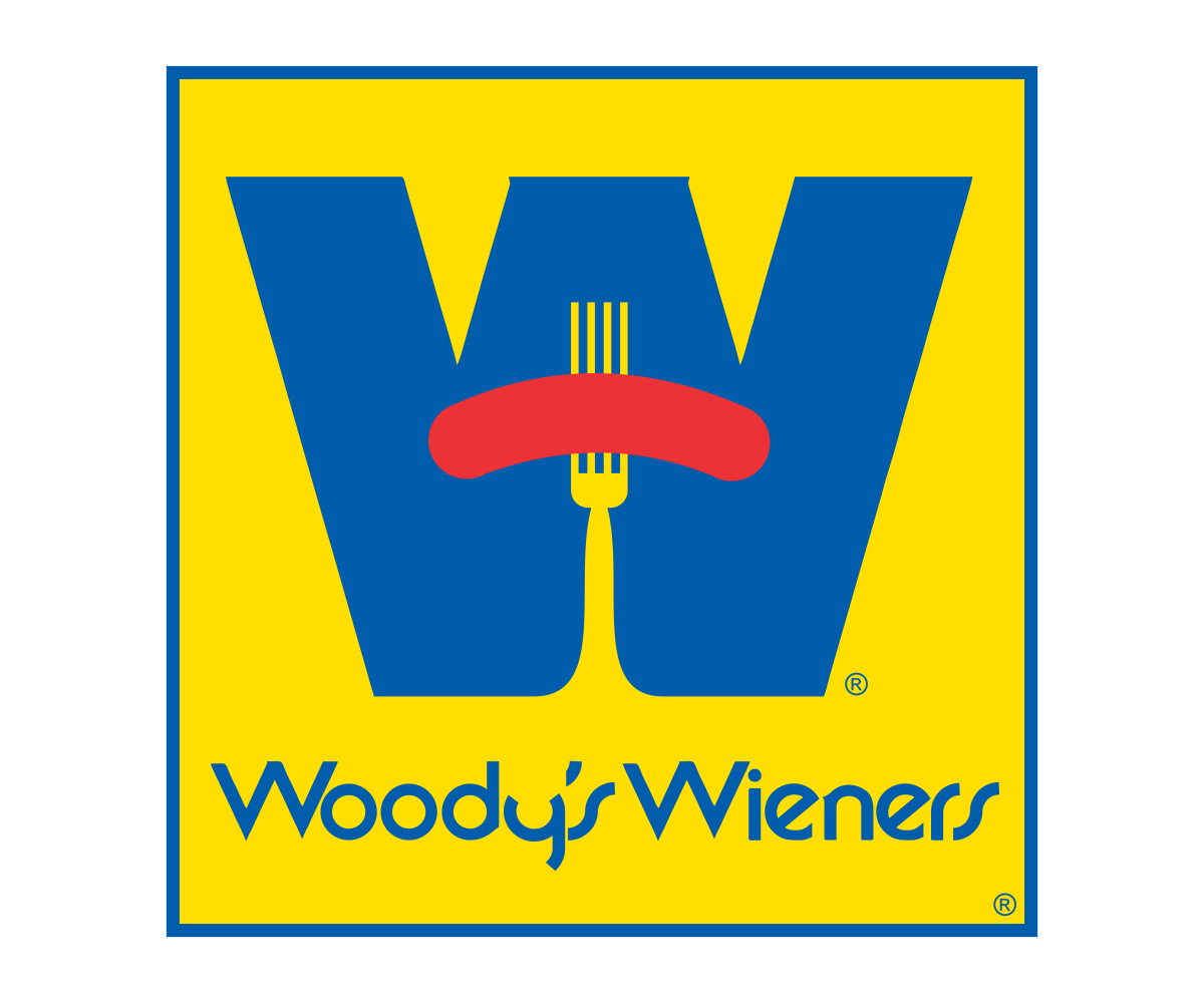 Diseño de Logo por AisRafa.com para Woody's Wieners | Diseño #11699131