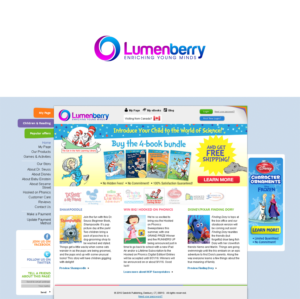 The word Lumenberry, the tagline Enriching Young Minds and a new logo design to complement the name. | Design de Logo par tavi