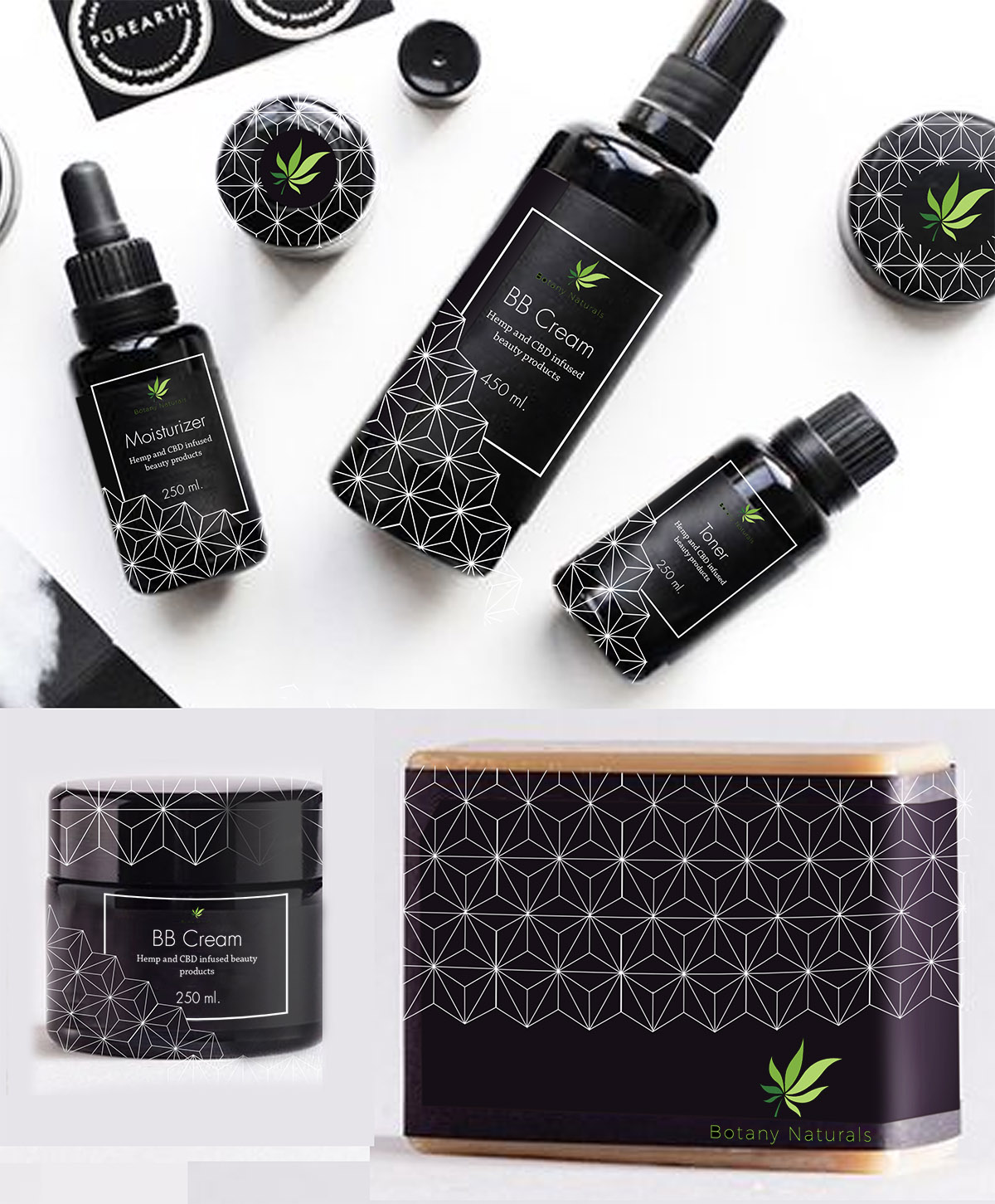 Etikett-Design von PONIES AND ALIENS für Botany naturals inc. | Design #11855328