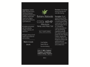 Label Design by Red-Tailed Hawkeye for Botany naturals inc. | Design: #11903827
