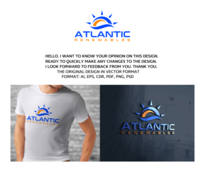 Diseño de Logo por artsterdam para Atlantic Renewables | Diseño: #11658840