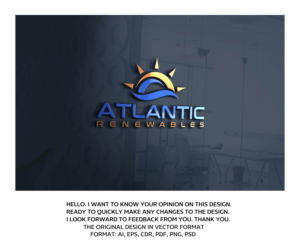 Diseño de Logo por artsterdam para Atlantic Renewables | Diseño: #11658895