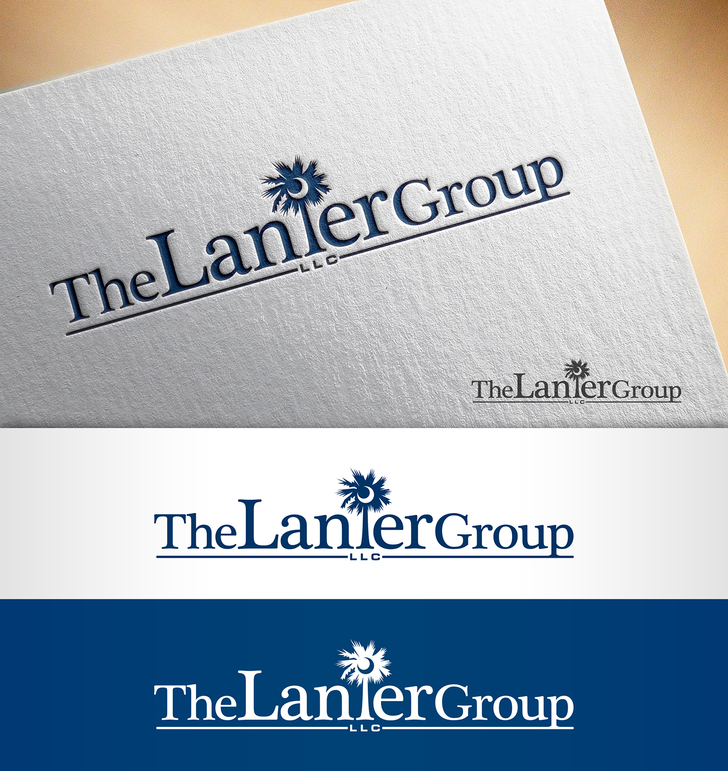 Logo Design by nivleik for The Lanier Group, LLC | Design #11644700