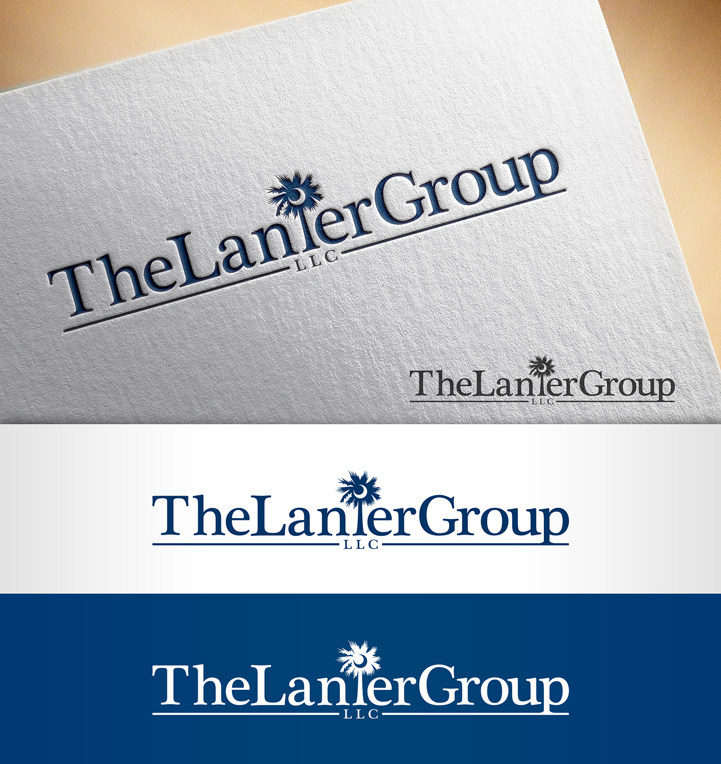 Logo Design by nivleik for The Lanier Group, LLC | Design #11654500