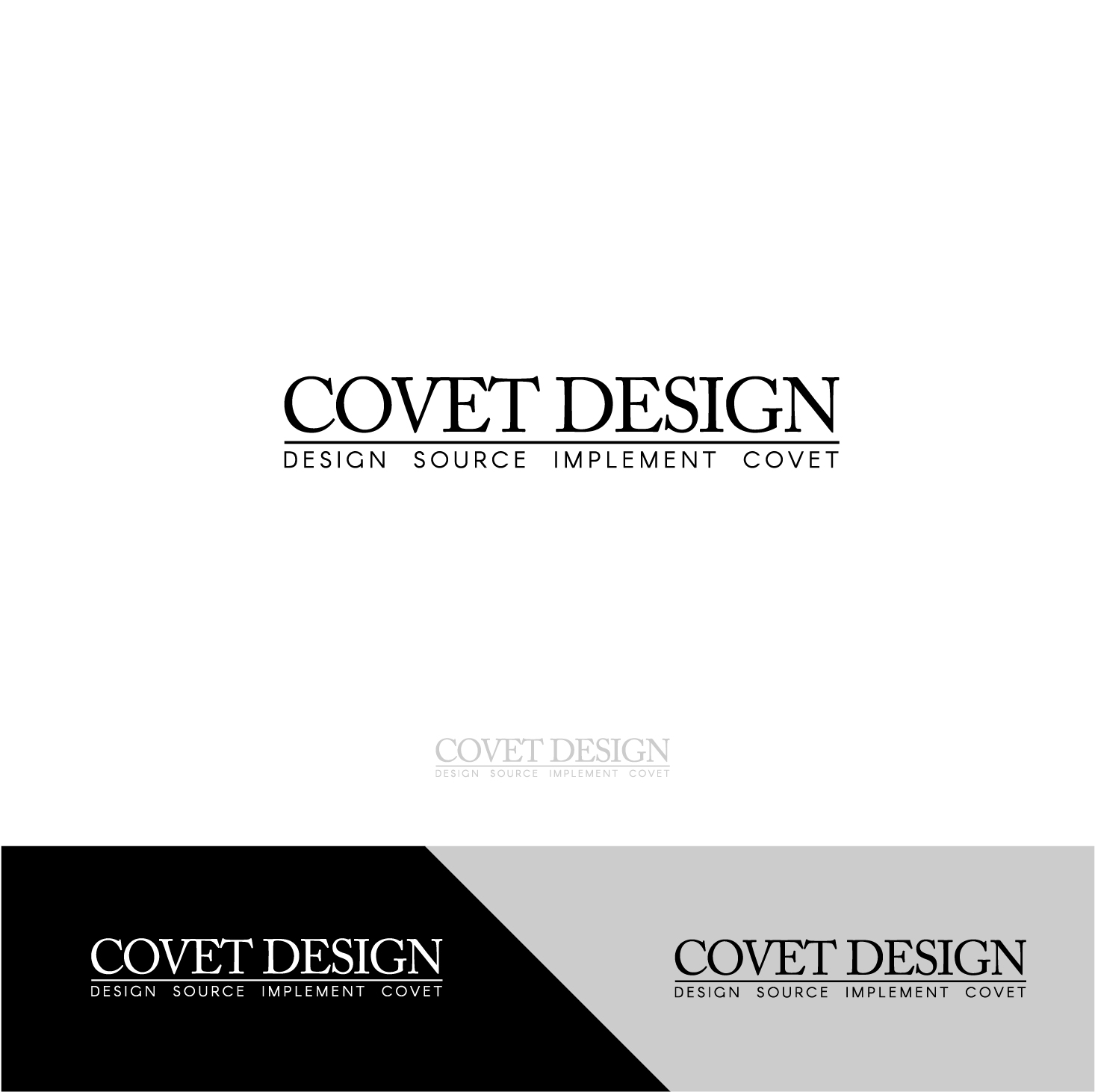 Logo-Design von abc. für Covet Design | Design #11658338