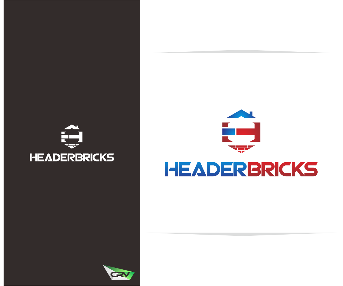 Logo Design by haszart for Headerbricks | Design #11649301